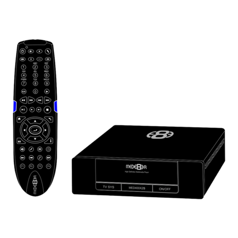 Mede8er MED400X2S User manual