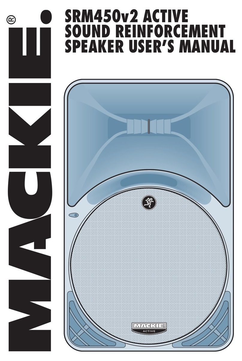 Mackie SRM450v2 user manual