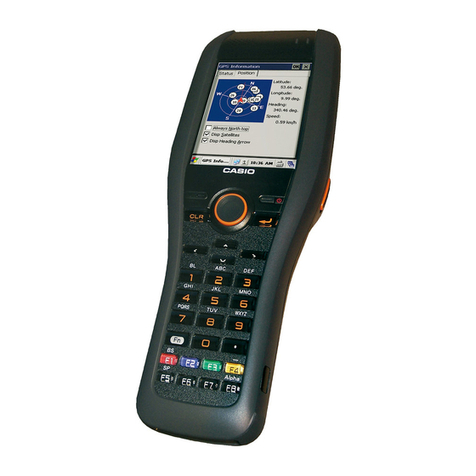 Casio DT-X30 Series User manual Casio DT-X30 Series User manual