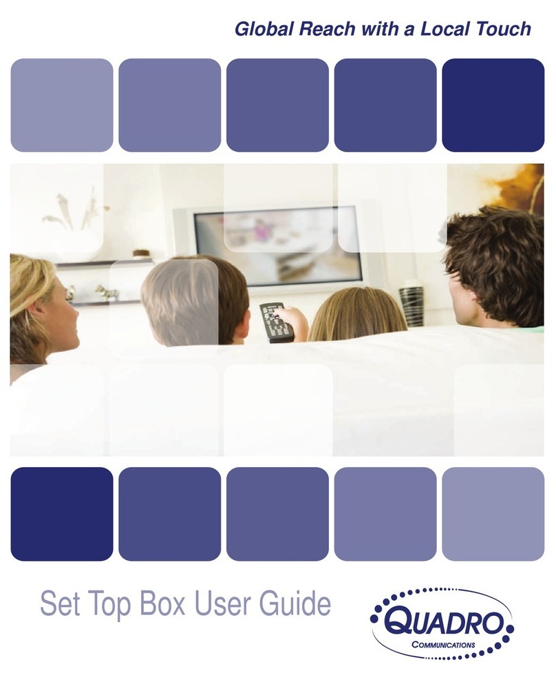 Quadro Set Top Box user guide