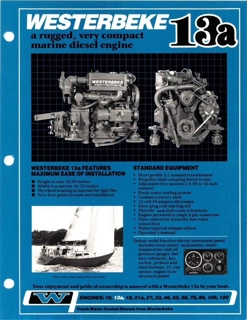 Westerbeke 13a specification