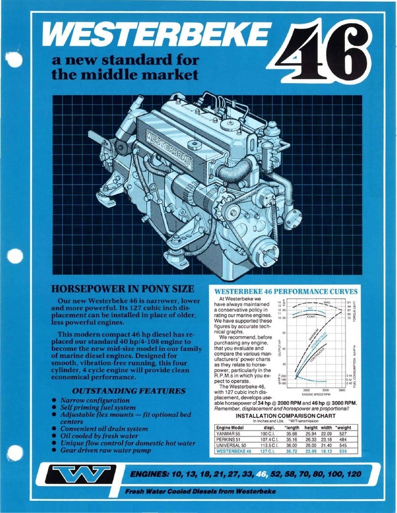 Westerbeke 46 Specifications Westerbeke 46 Specifications