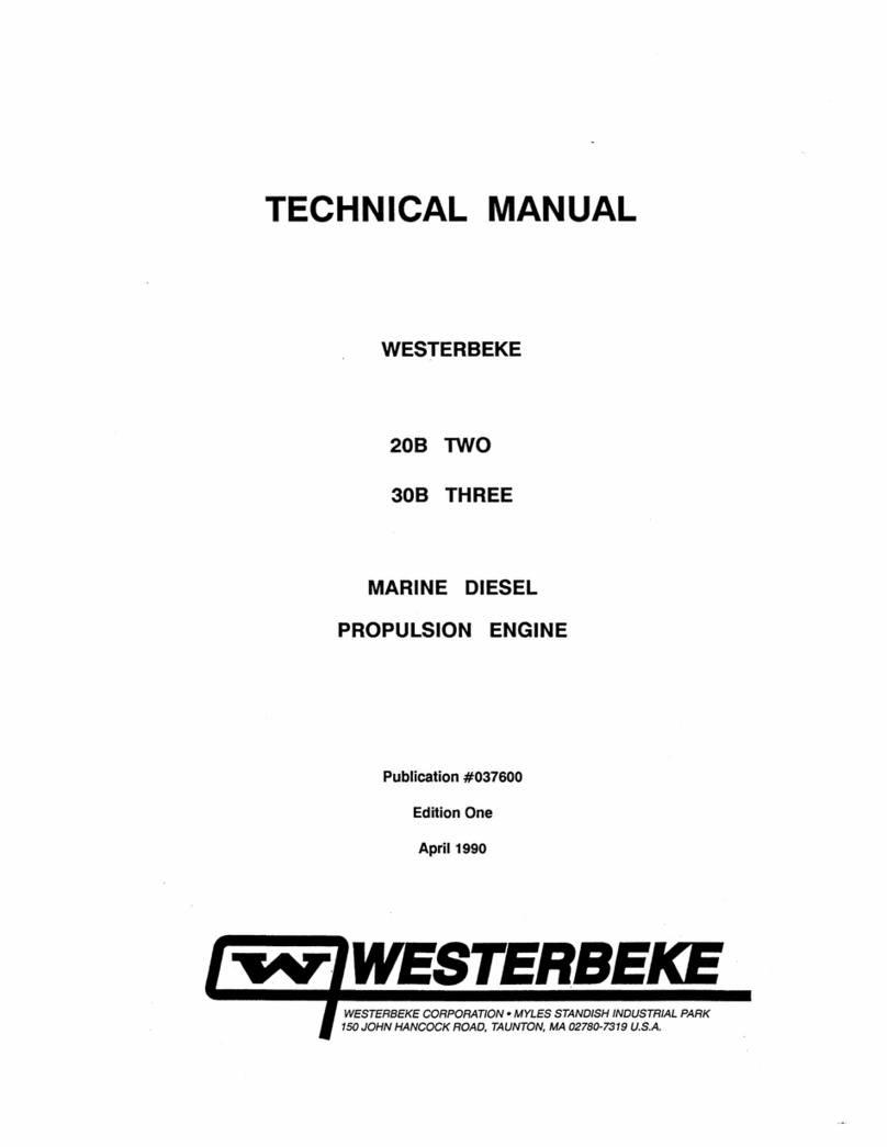 Westerbeke 20B TWO User manual