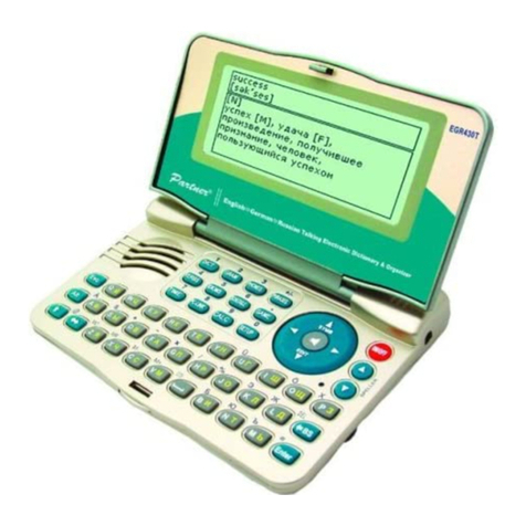 Ectaco Partner EGR430T user manual