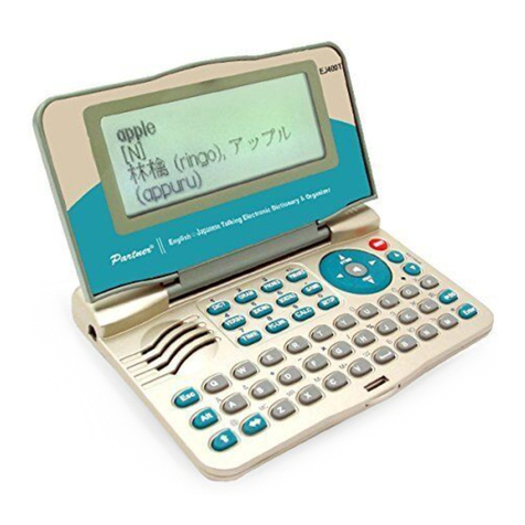 Ectaco Partner EJ400T User manual