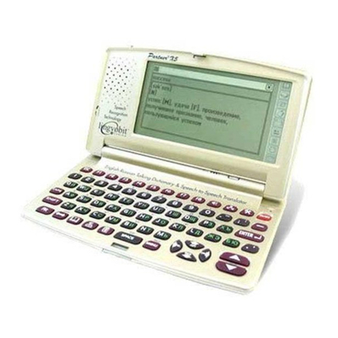 Ectaco Partner ES-X5 User manual Ectaco Partner ES-X5 User manual
