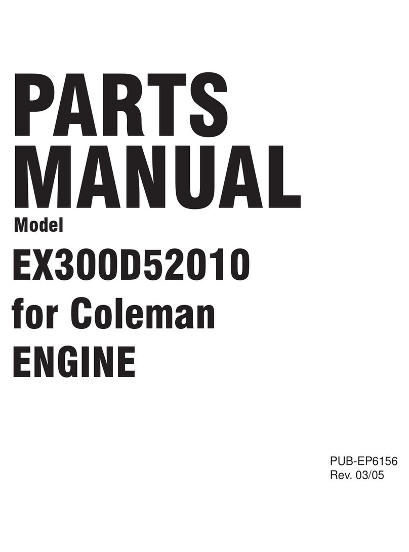Coleman EX300D52010 User manual