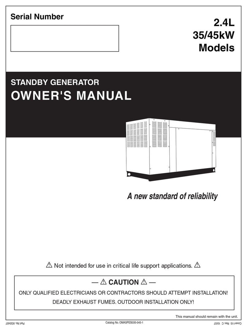 Carrier 2.4L 35kW owner's manual
