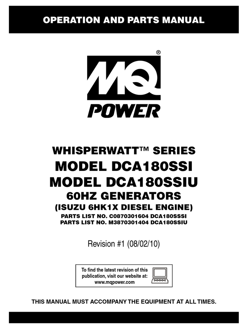 MQ Power Whisperwatt DCA180SSI Guide