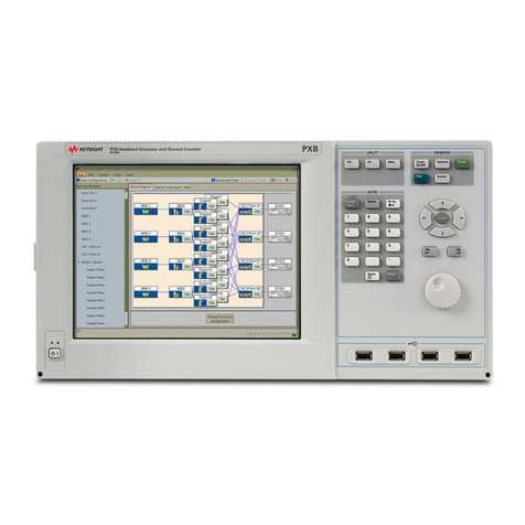 Agilent Technologies N5106A PXB Baseband User manual