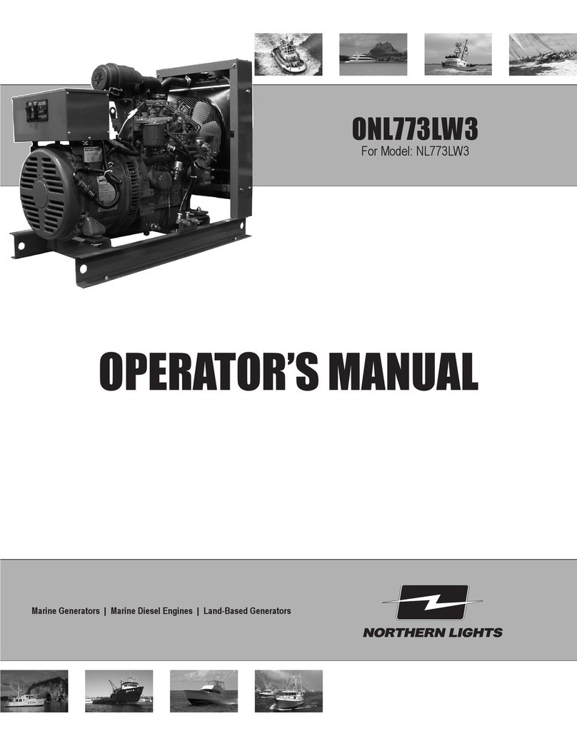 Northern Lights NL773LW3 Operator's manual