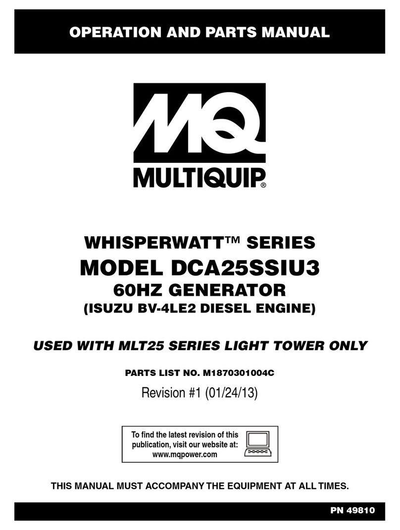 MULTIQUIP Whisperwatt DCA25SSIU3 Guide