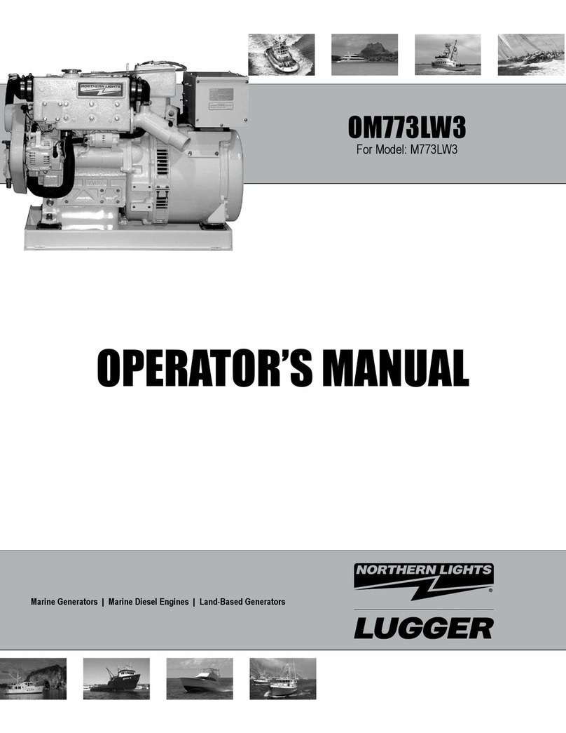 Northern Lights Lugger M773LW3 Operator's manual