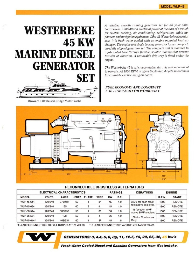 Westerbeke WLF-45-614 User manual Westerbeke WLF-45-614 User manual