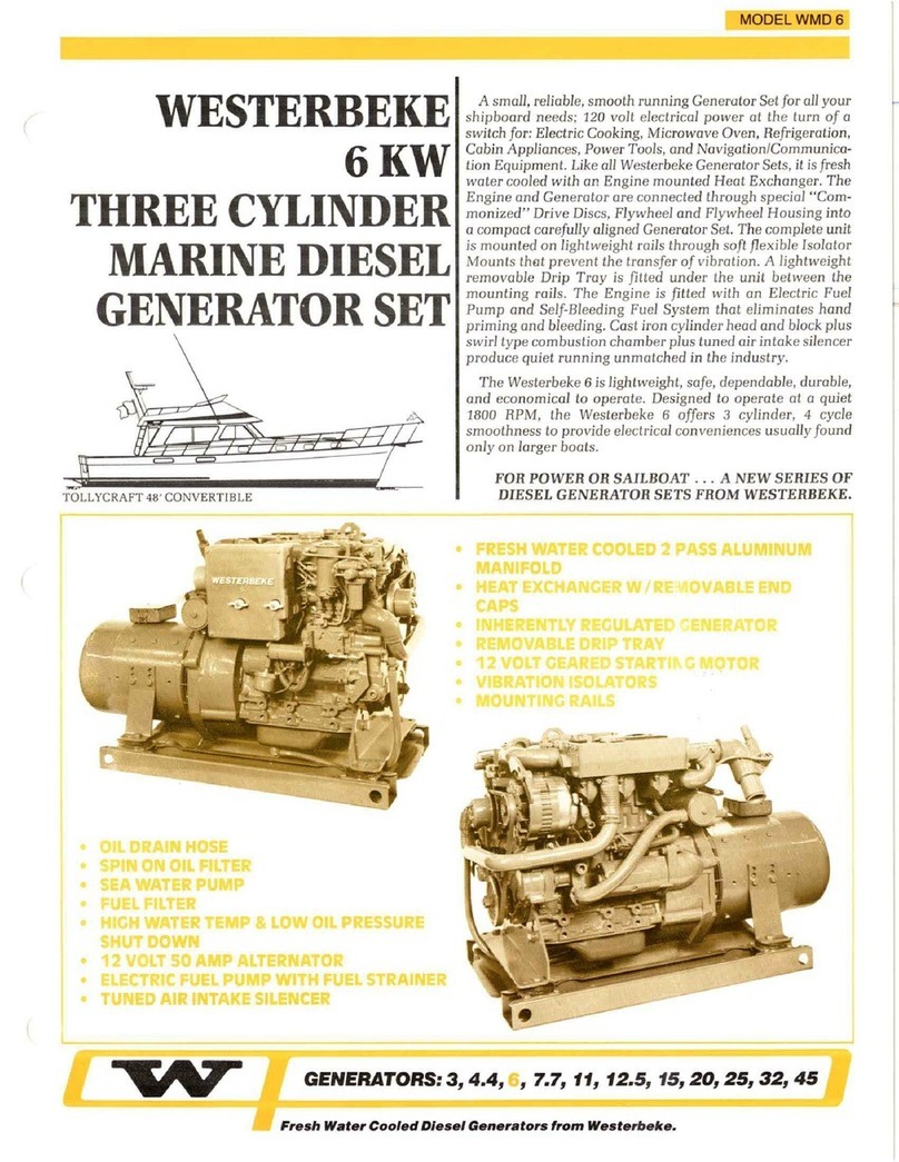 Westerbeke WMD6 specification