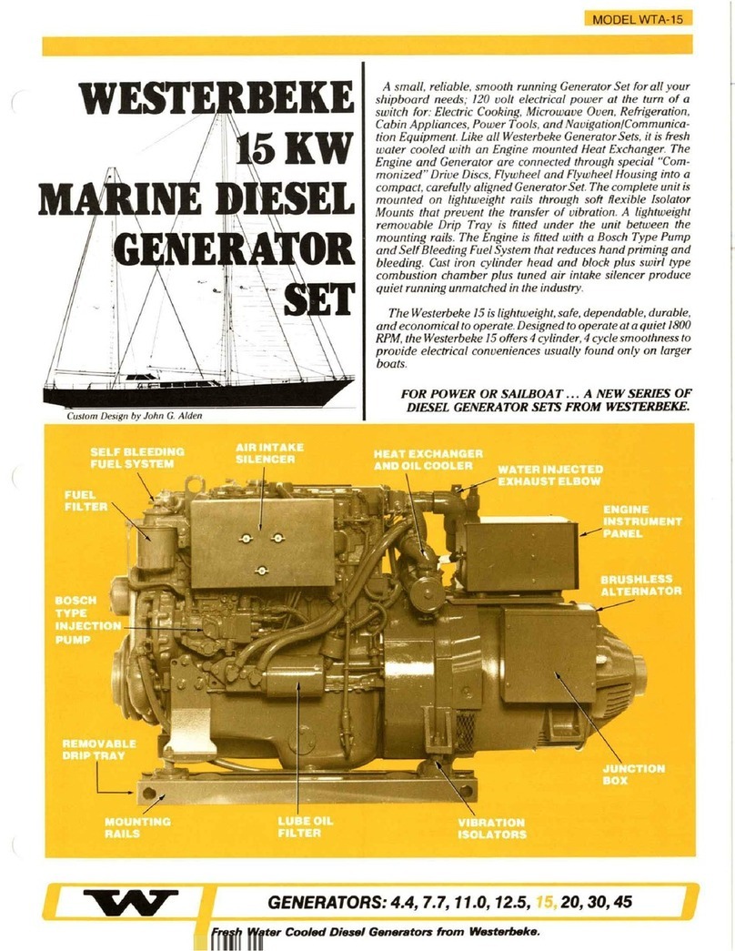 Westerbeke WTA-15-514 User manual