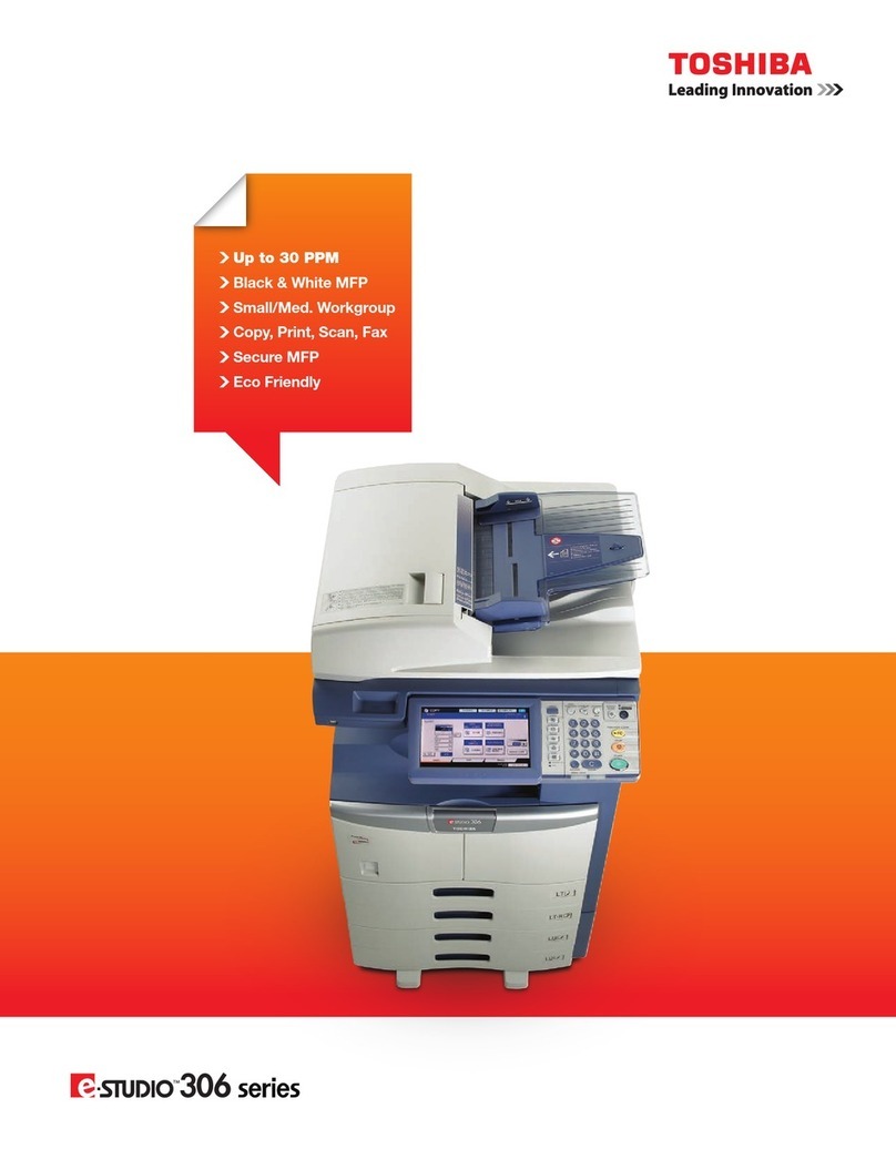 Toshiba e-STUDIO206L Owner's manual