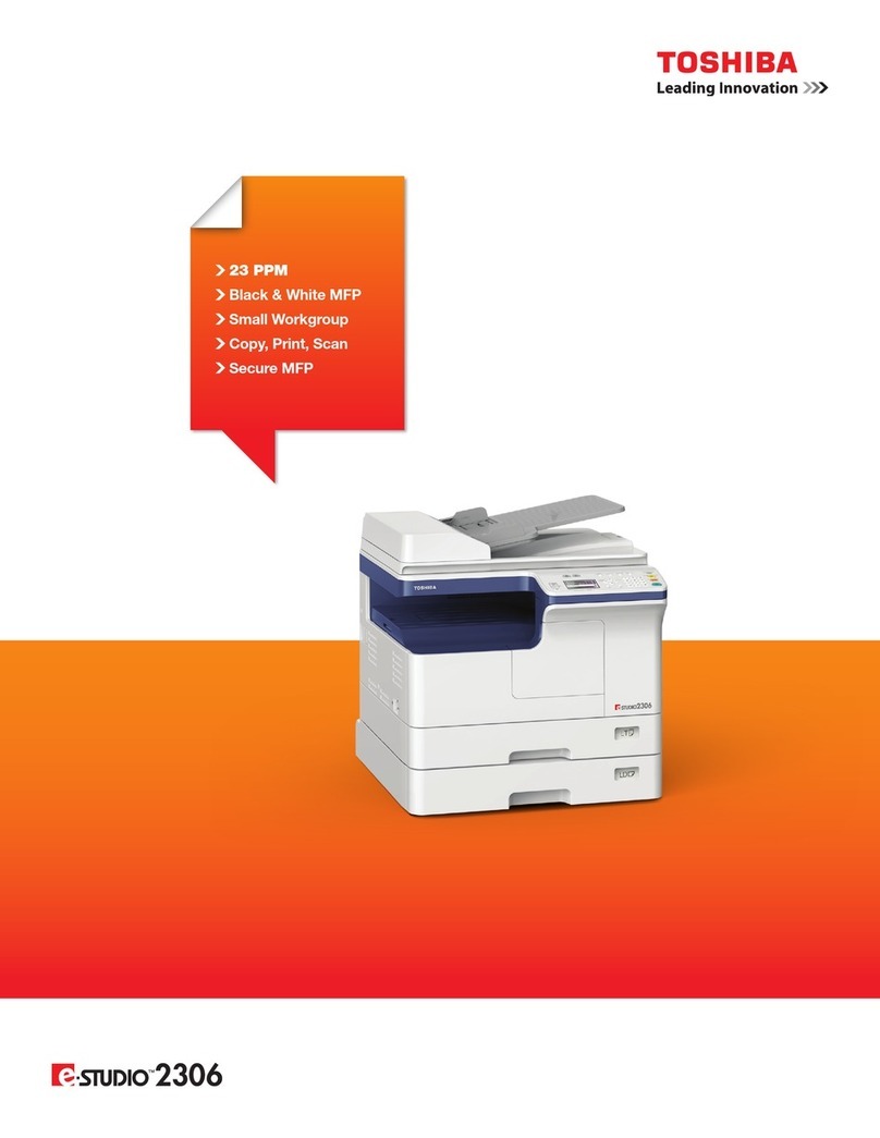 Toshiba E-Studio2306 User manual