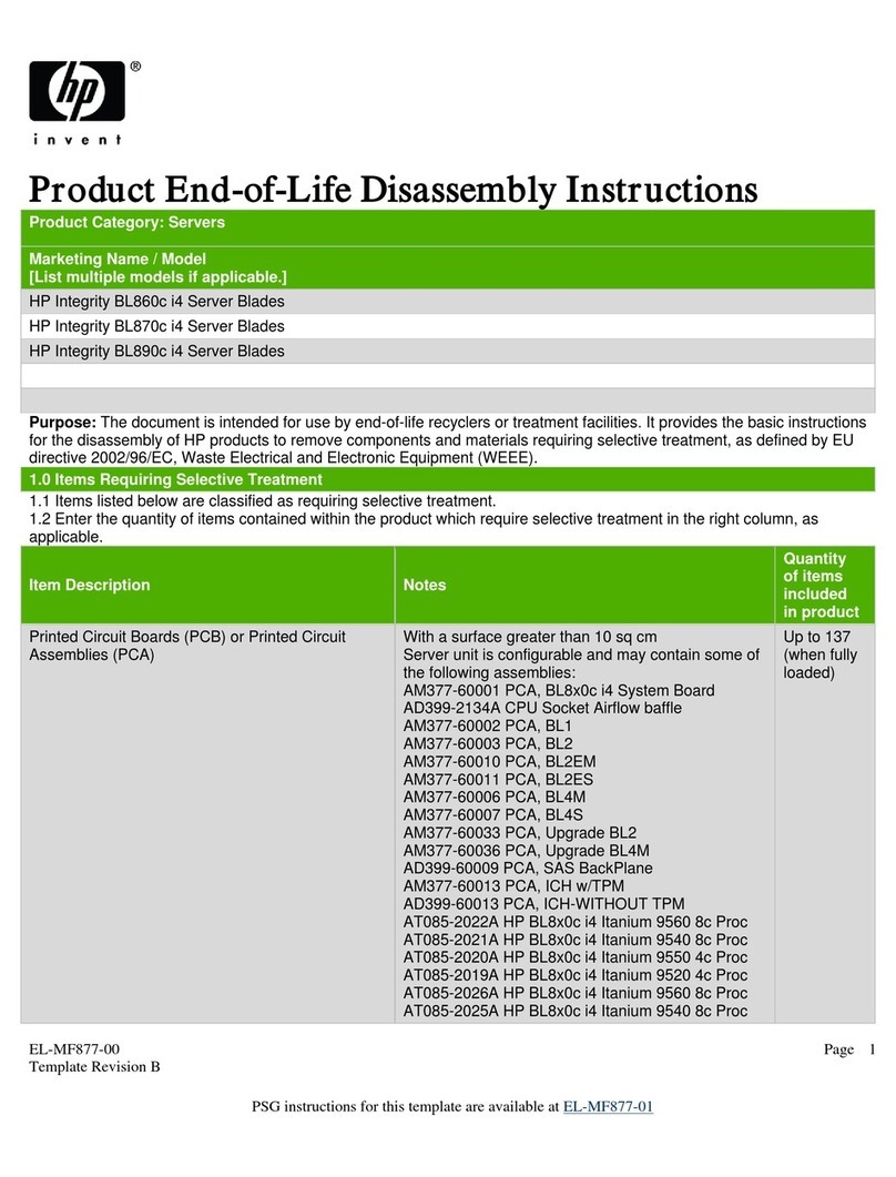 HP Integrity BL860c i4 instructions