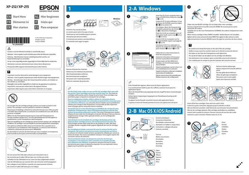 Epson XP-212 User manual