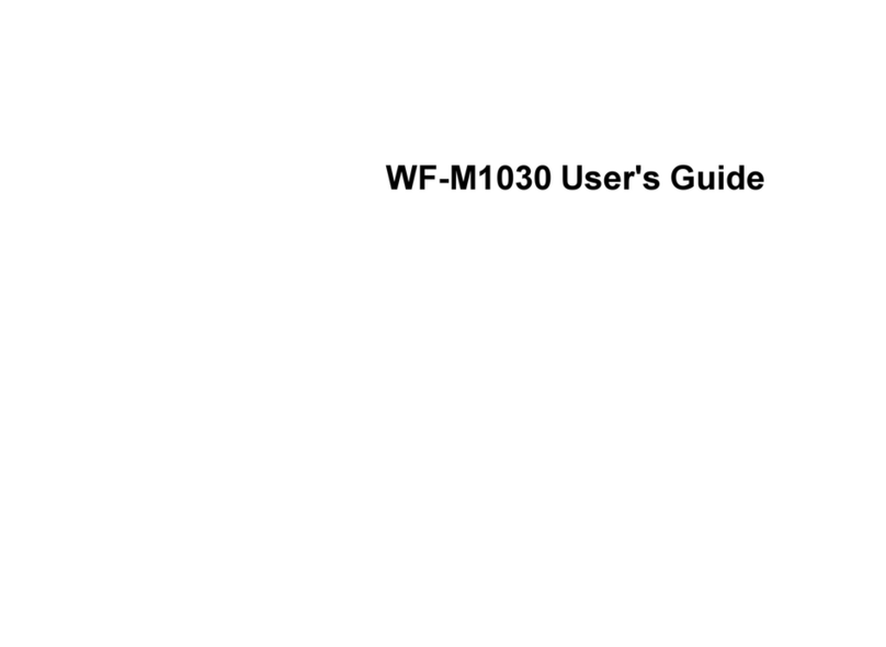 Epson WorkForce WF-M1030 User manual