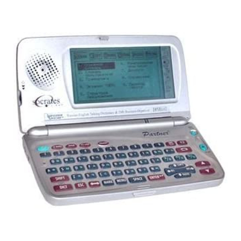Ectaco Partner ER586HT User manual