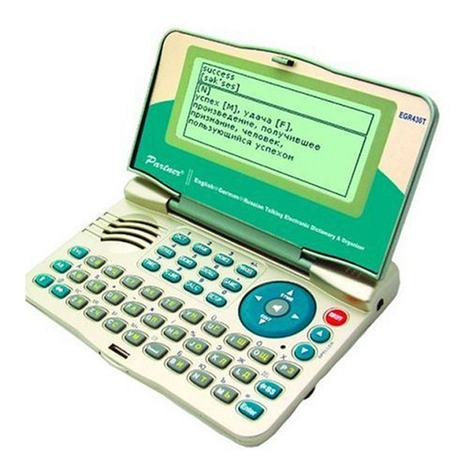 Ectaco Partner ECS430T user manual