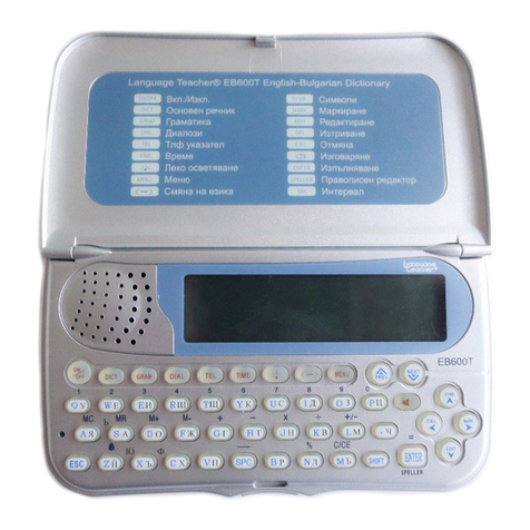 Ectaco Partner EB600T user manual