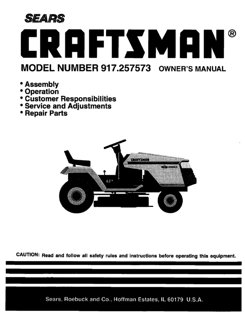 Craftsman 917.257573 User manual