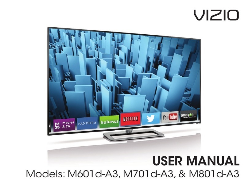 Vizio M601d-A3 User manual