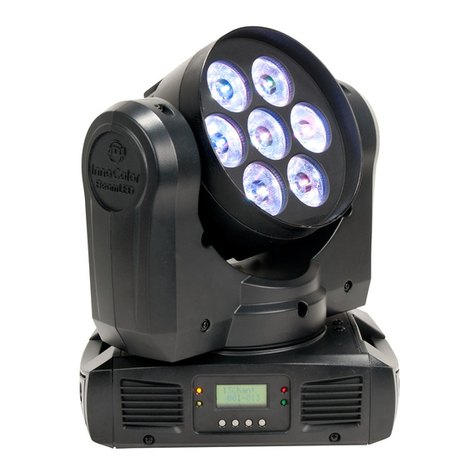American DJ INNO COLOR BEAM QUAD 7 User manual