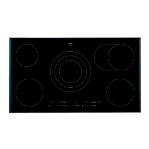 AEG 36" HK995070FB User manual