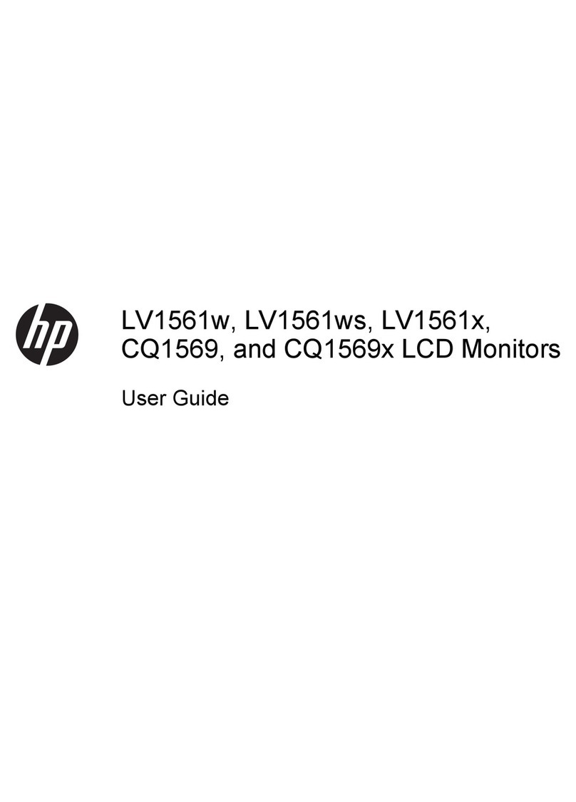 HP LV1561W User manual