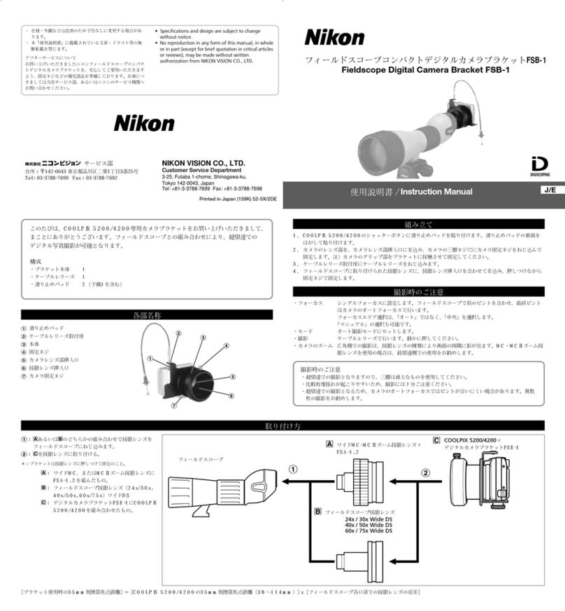 Nikon FSB-1 User manual Nikon FSB-1 User manual