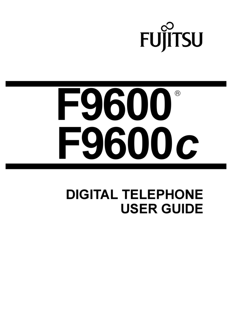 Fujitsu F9600 Interface User manual