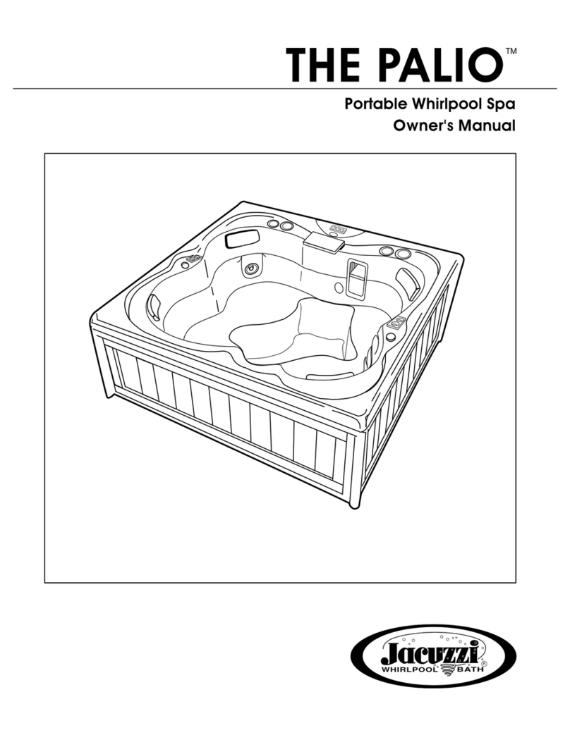 Jacuzzi PALIO owner's manual