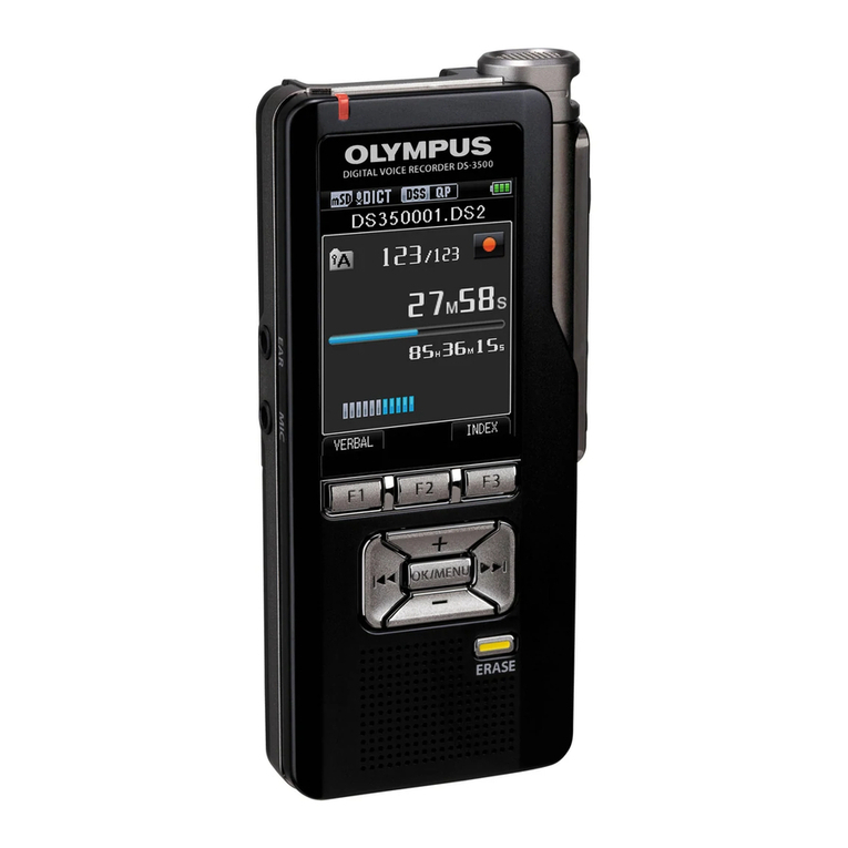 Olympus DS-3500 User manual Olympus DS-3500 User manual