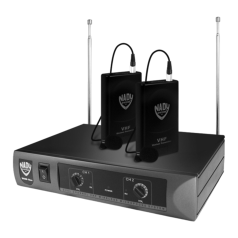 Nady Systems DKW-duo User manual