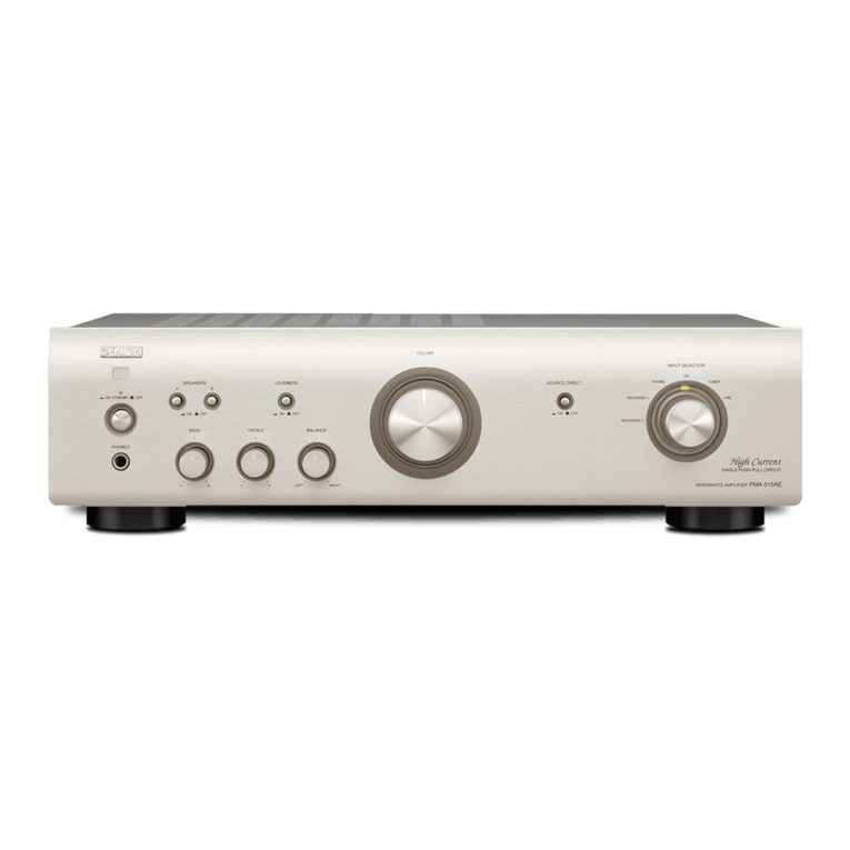 Denon PMA-510AE User manual