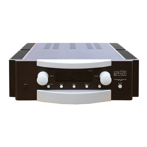 Mark Levinson 383 owner's manual