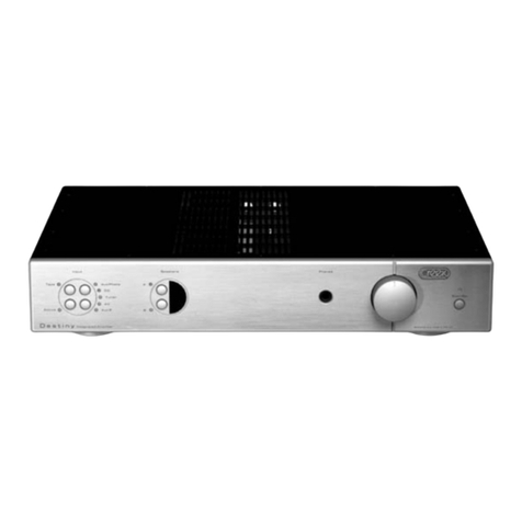 Creek Audio Destiny User manual