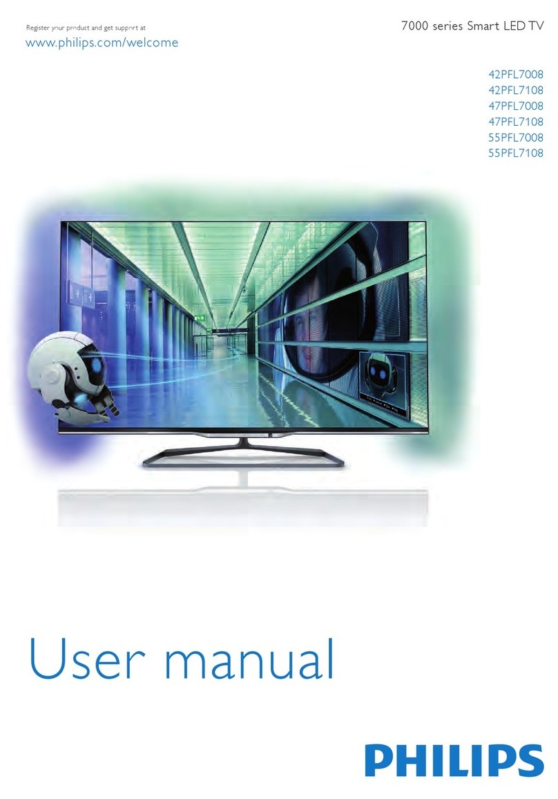 Philips 42PFL7008 User manual