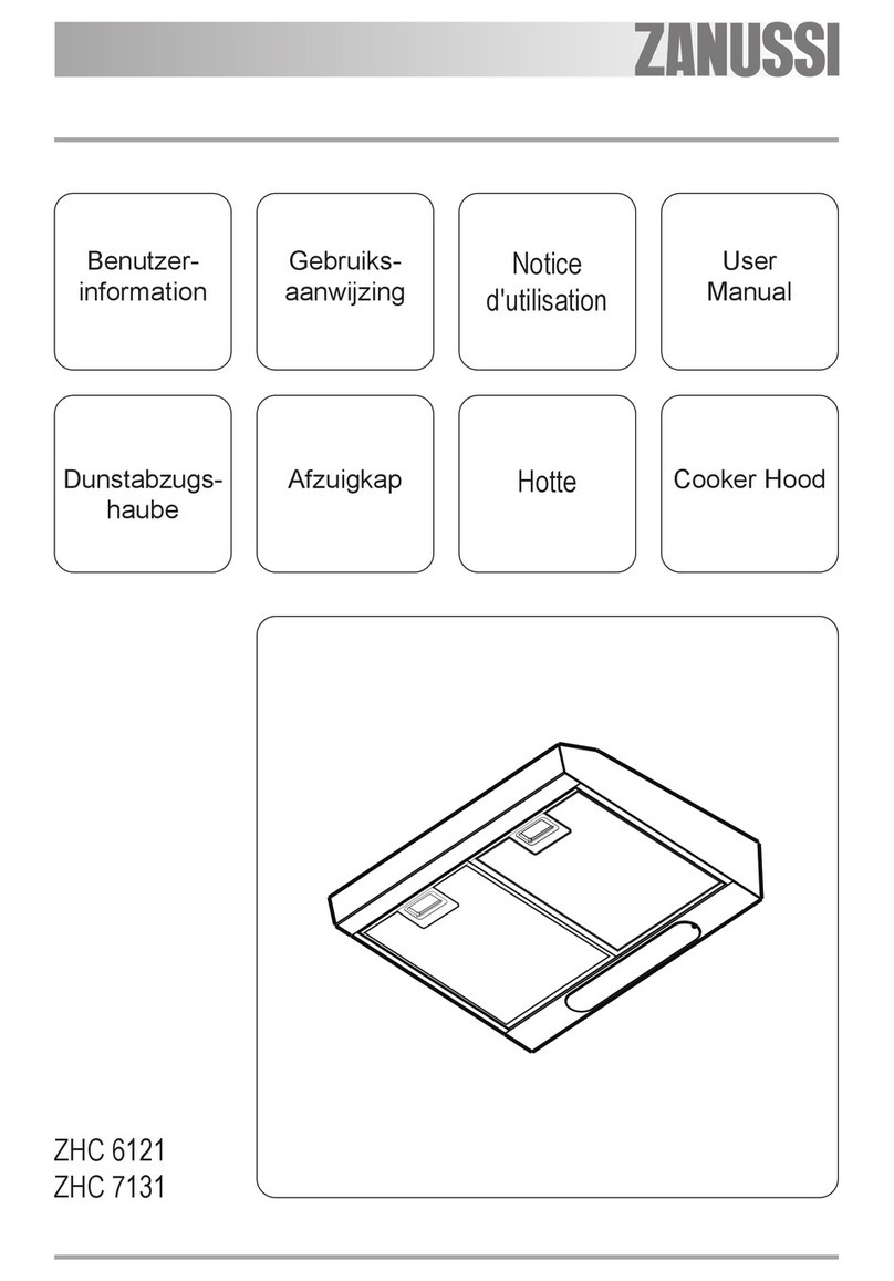 Zanussi ZHC 6121 User manual