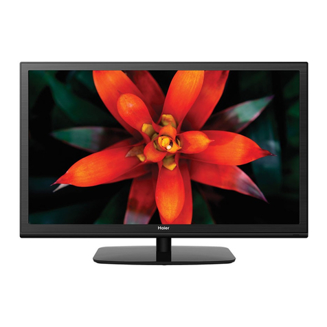 Haier LE40B50 User manual Haier LE40B50 User manual