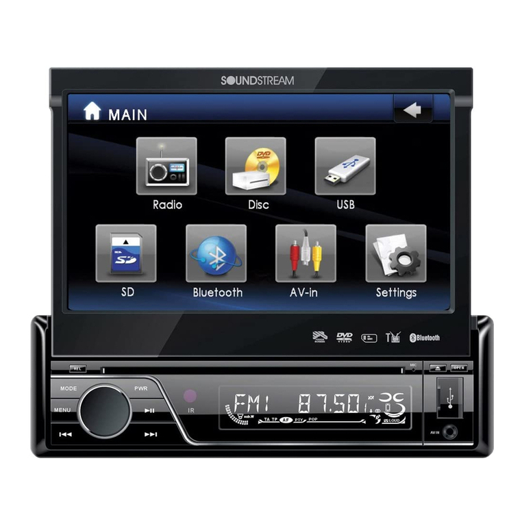 Soundstream VIR-7830B User manual