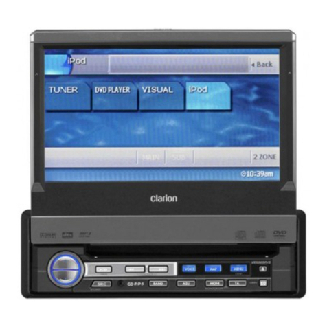 Clarion VRX868RVD Repair manual