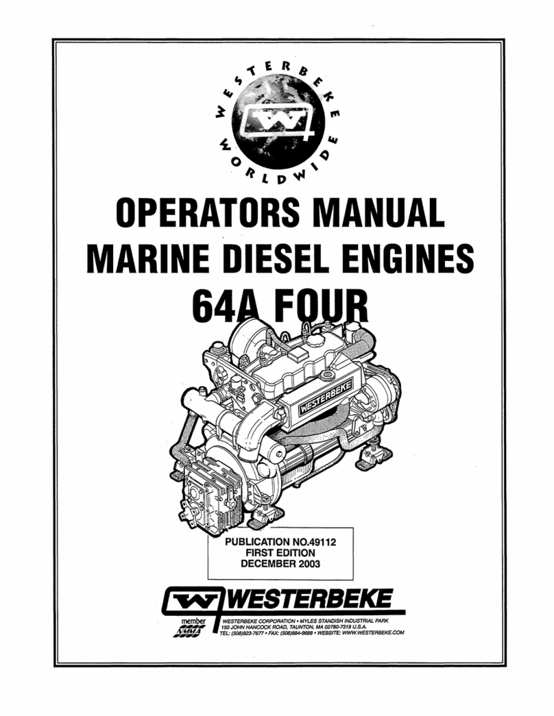 Westerbeke 64A FOUR Operator's manual