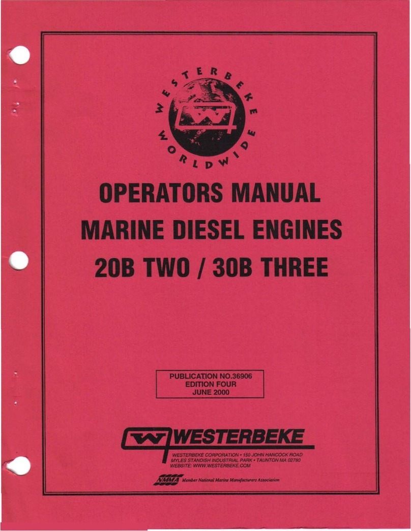 Westerbeke 20B TWO/30B THREE User manual Westerbeke 20B TWO/30B THREE User manual