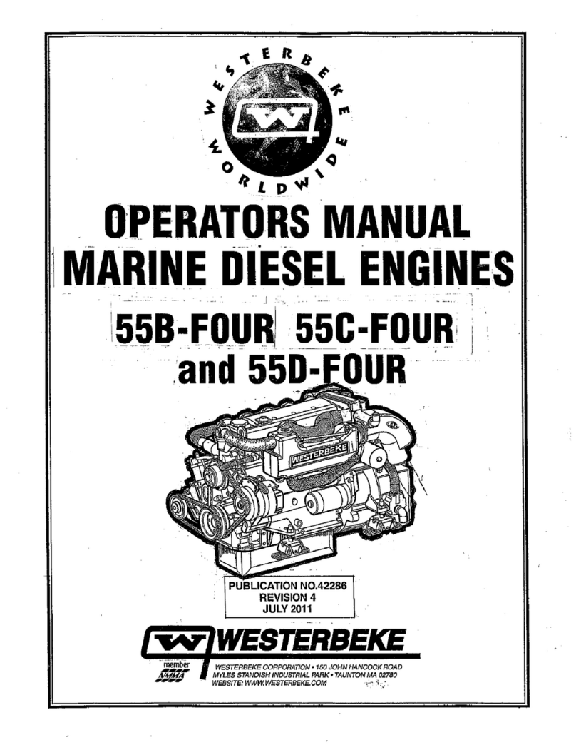 Westerbeke 55B-FOUR Operator's manual