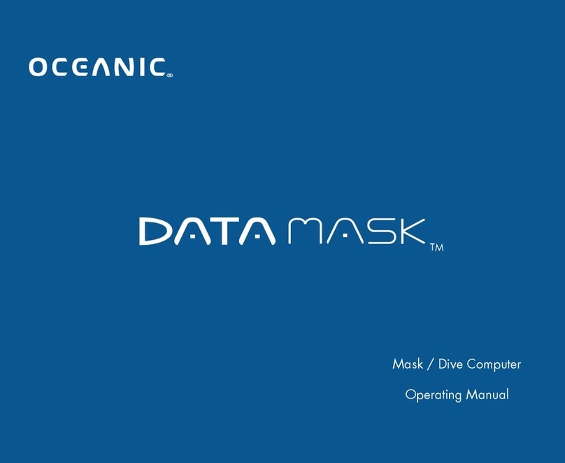 Oceanic Data Mask operating manual